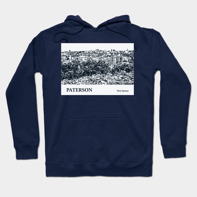 Paterson - New Jersey Hoodie by Lakeric